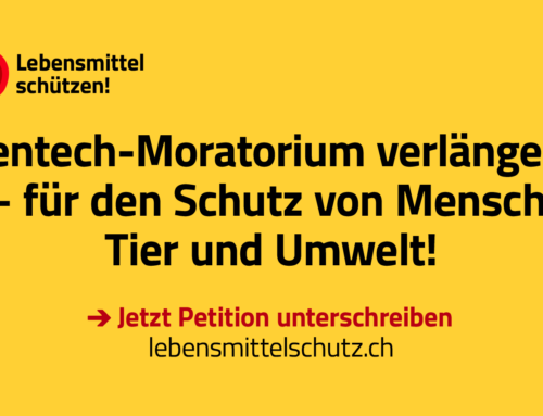 gzpk unterstützt Petition für den Erhalt des Gentech-Moratoriums